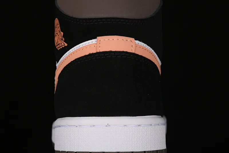 All categories Air Jordan Jordan series basketball shoes Air Jordan 1 Mid Air Jordan 1 Mid AJ1 Joe 1 black pink peach Goddess Day mid-top basketball shoes DH0210-100